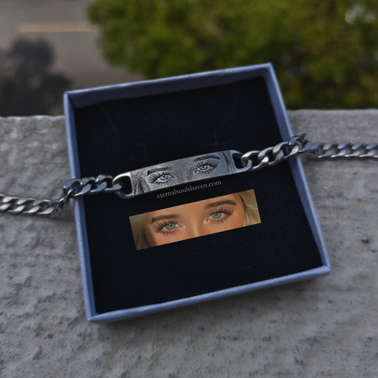 Custom Eyes Engravable Bracelet